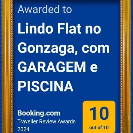 Lindo Flat No Edificio Cosmopolitan, Com Garagem E Piscina Apartment Santos  Luaran gambar