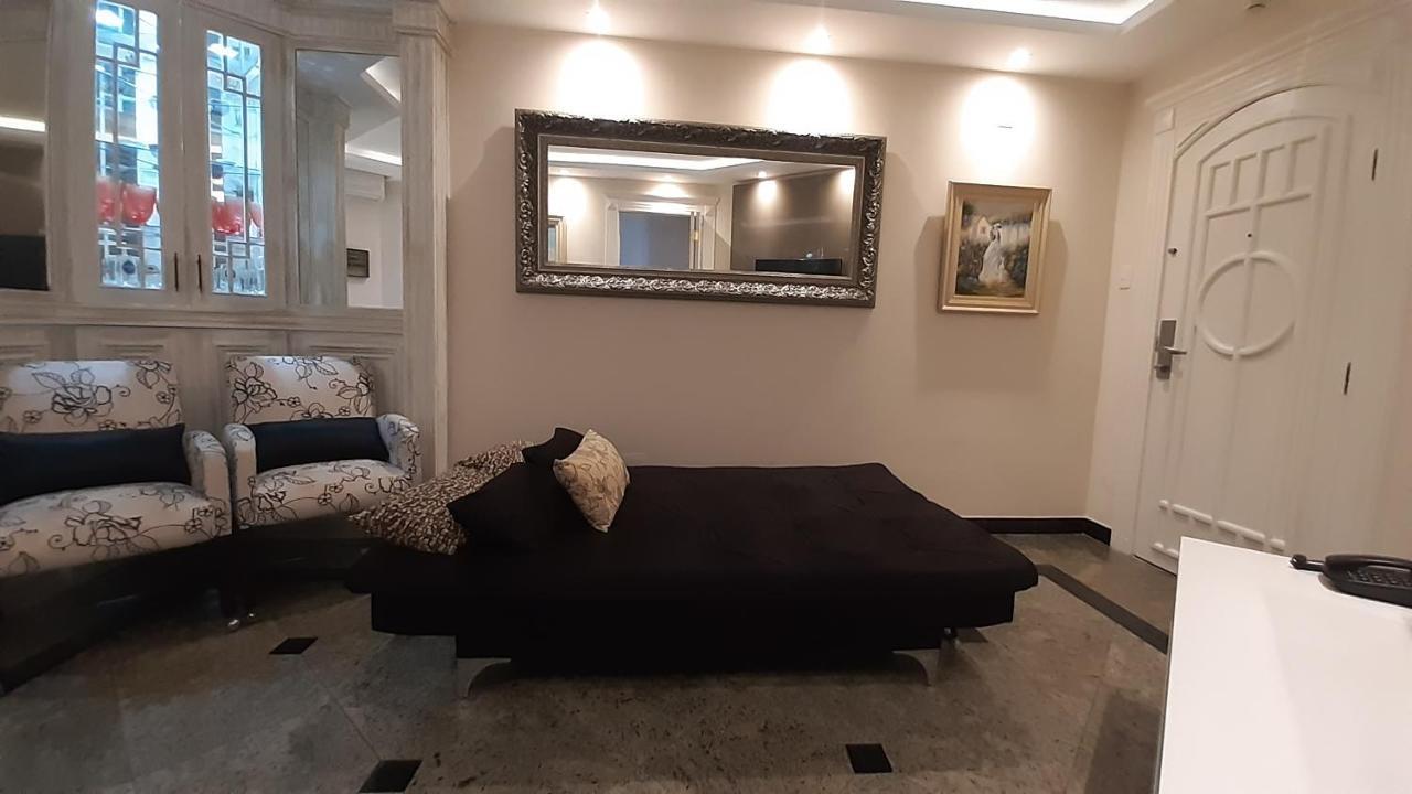 Lindo Flat No Edificio Cosmopolitan, Com Garagem E Piscina Apartment Santos  Luaran gambar