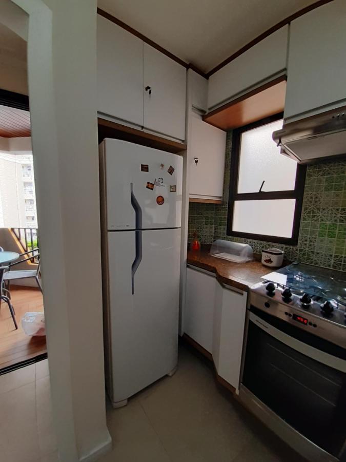 Lindo Flat No Edificio Cosmopolitan, Com Garagem E Piscina Apartment Santos  Luaran gambar